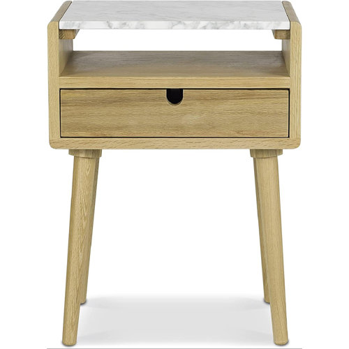 kungreatbig Ezio Side Table 24'' Tall End Table with Storage Wayfair